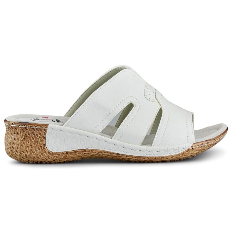 Chanclas sanitarias blancas de mujer cómodas blanco Chanclas sanitarias blancas de mujer cómodas blanco