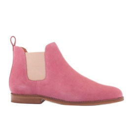 Marco Shoes Botas Chelsea rosas Iggy rosado
