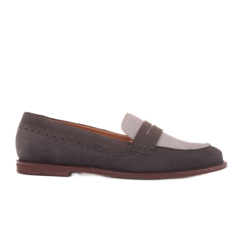 Marco Shoes mocasines prato gris