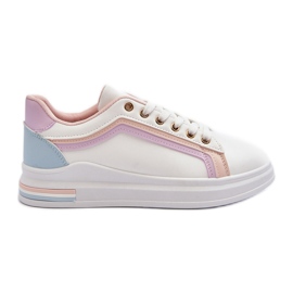 Zapatillas De Mujer Con Purpurina Rosa Elnami rosado