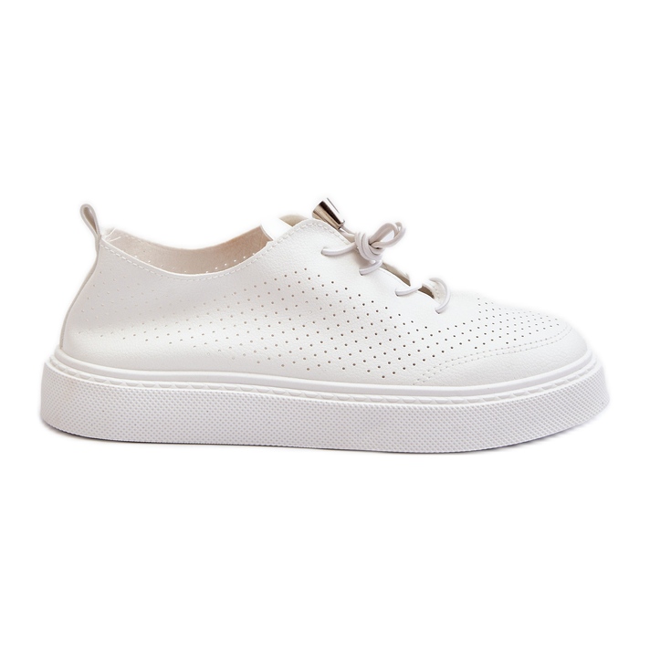 Zapatillas de Mujer Caladas Blancas Unassemia blanco