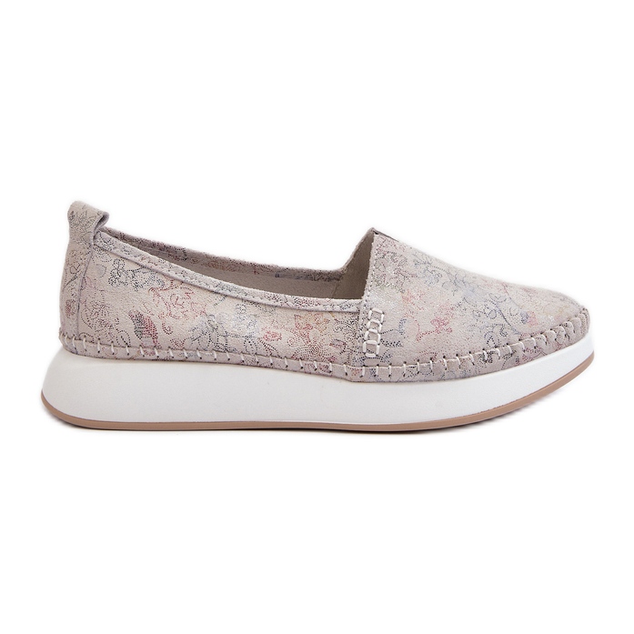 Vinceza Alpargatas Mujer de Piel con Plataforma Chorisa Multicolor