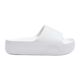 Chanclas de Mujer Suela Gruesa Blanco Oreithano
