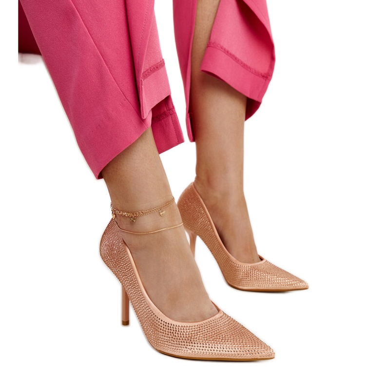 Zapatos de tacón rosa claro de Liena rosado Zapatos de tacón rosa claro de Liena rosado