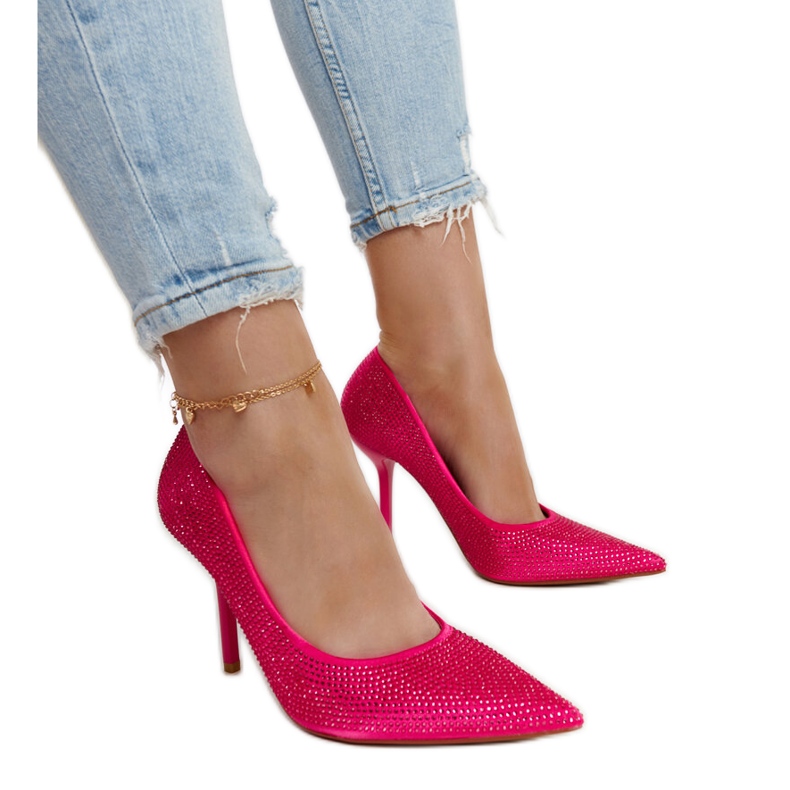 Tacones Liena rosa oscuro rosado