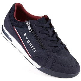 Zapatillas deportivas cómodas para hombre, azul marino Bugatti NN153409