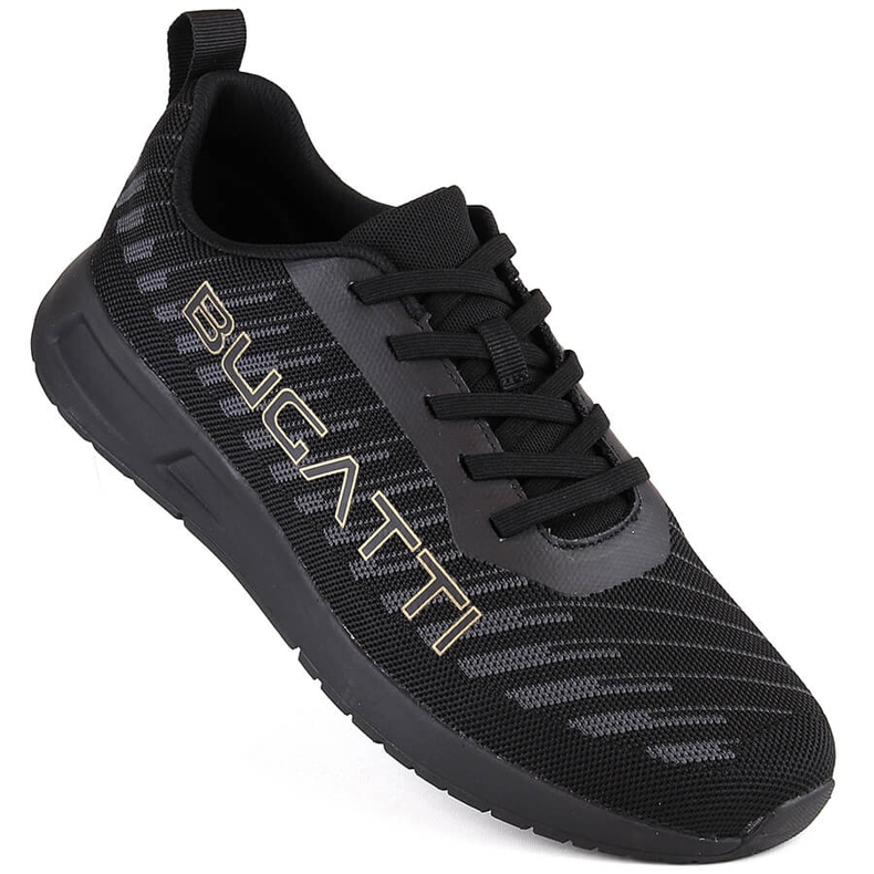 Calzado deportivo cómodo hombre negro Bugatti NN153415