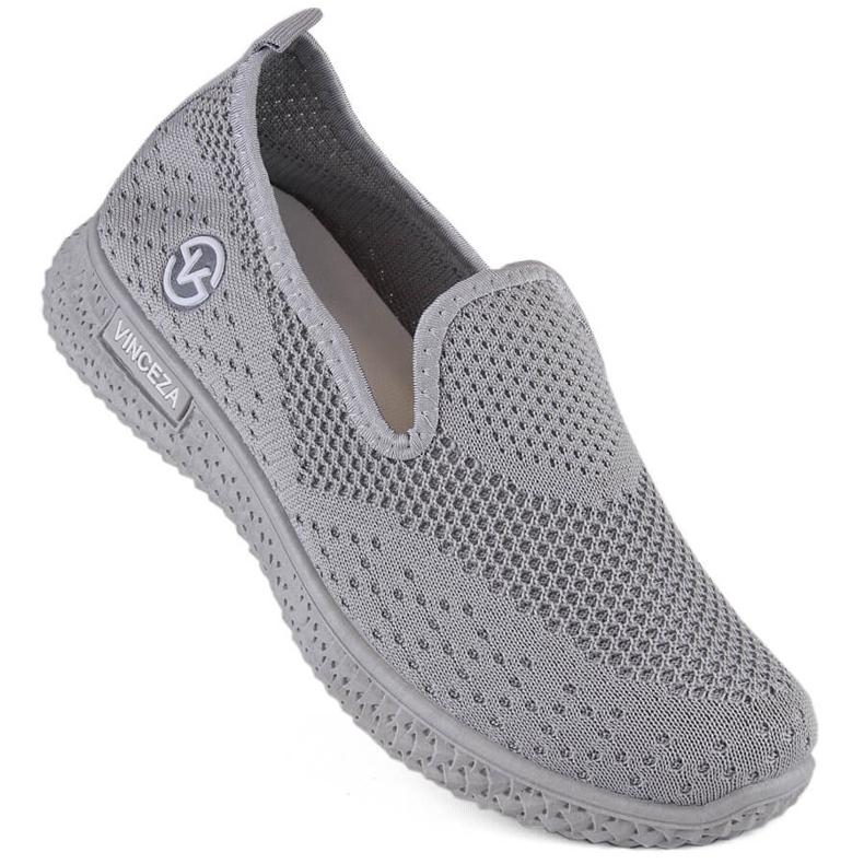 Deportivas slip-on de mujer gris Vinceza 34602 Deportivas slip-on de mujer gris Vinceza 34602