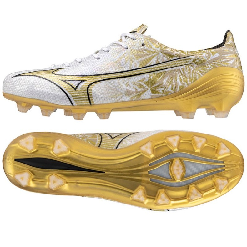 Zapatillas de fútbol Mizuno Morelia Alfa Japan Md P1GA246050 blanco