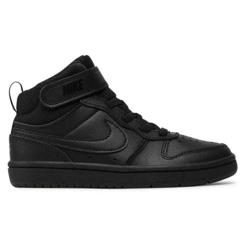 Zapatillas Nike Court Borough Mid 2 Jr CD7783-001 negro