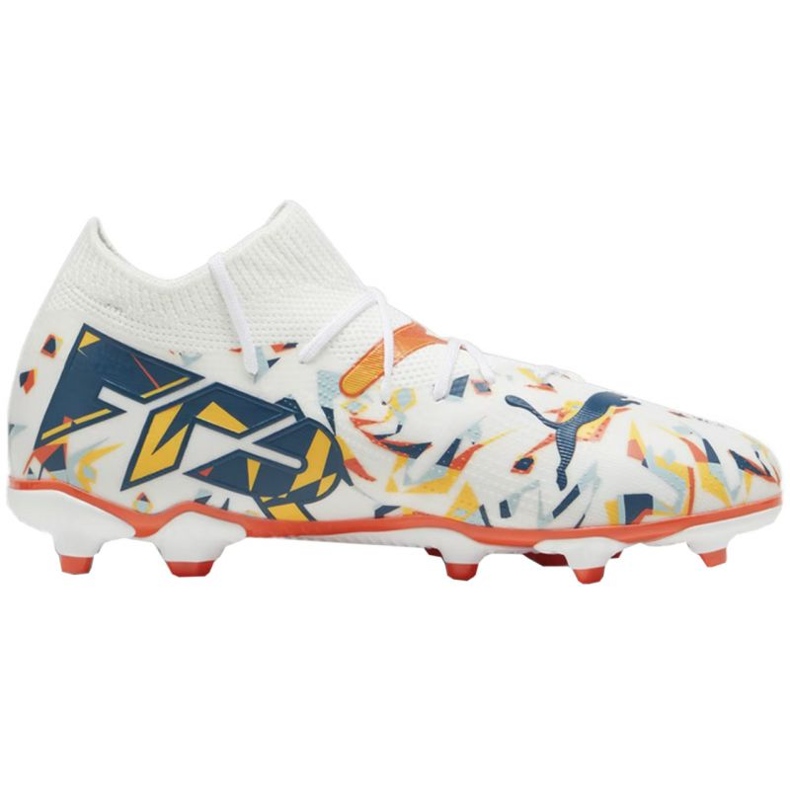 Zapatillas de fútbol Puma Future 7 Match Creativity FG/AG 107846 01 blanco