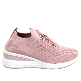 Croft Deportivas cuña rosa