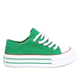 Moorel Zapatillas doble suela verde
