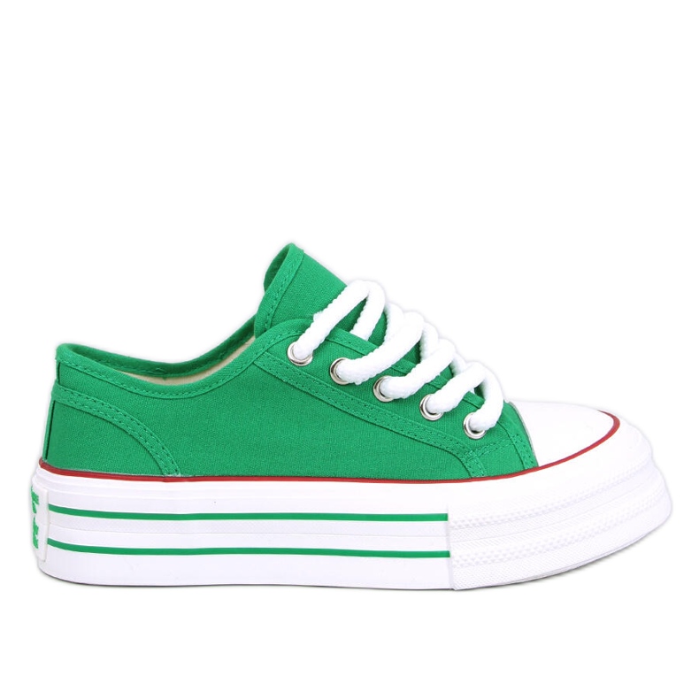 Moorel Zapatillas doble suela verde Moorel Zapatillas doble suela verde