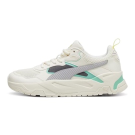 Puma Ferrari Trinity zapatos esmerilados 30795005 blanco