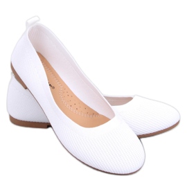 Bailarinas calcetín Cavaday Blanco