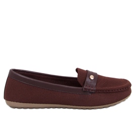 Mocasines suaves de mujer Yuriko Marrone marrón