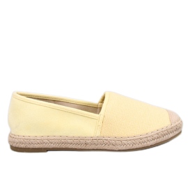 Alpargatas de lona de mujer Haydon Amarillo