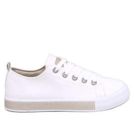 Zapatillas de mujer Rounds Blanco Oro