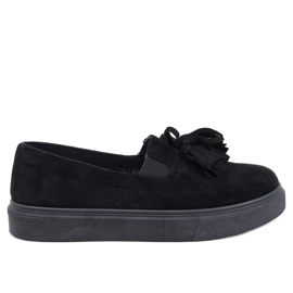 Mocasines borlas Krauss Negro