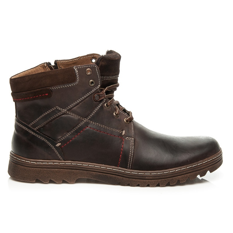 Lucca Calzado de invierno para hombre marrón