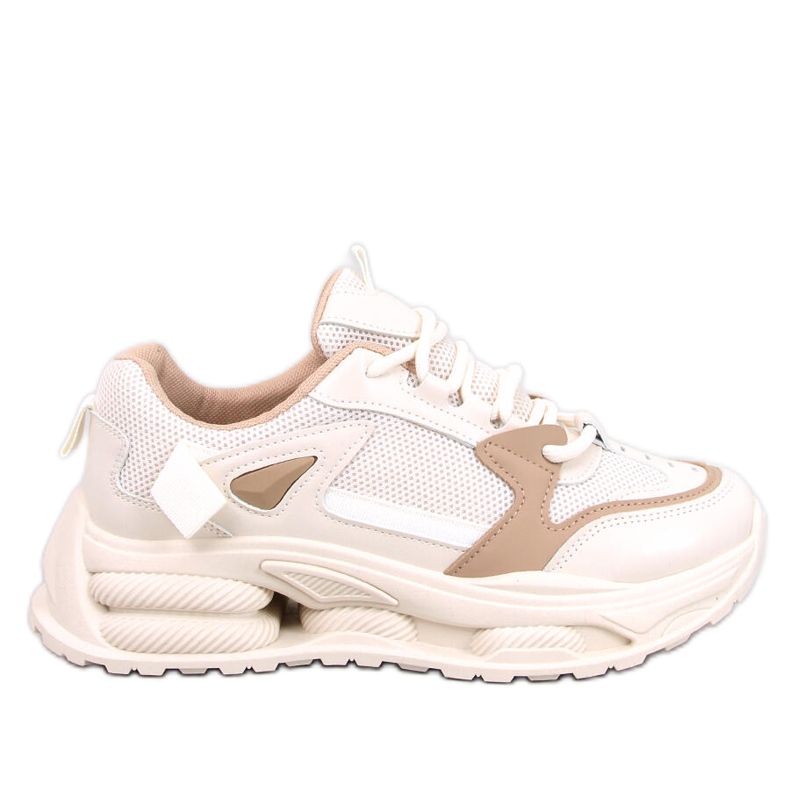 Deportivas mujer Lancasi Beige Caqui