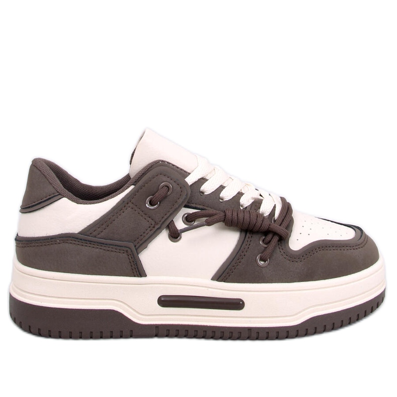 Zapatillas Clavell Coffee suela alta marrón