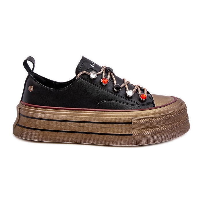 Zapatillas Mujer Plataforma GOE NN2N4053 Negro