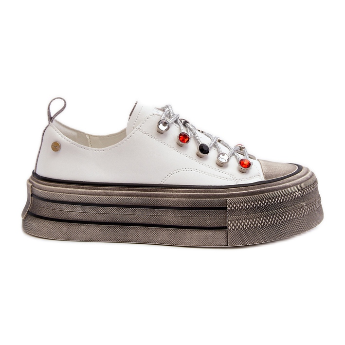 Zapatillas Mujer Plataforma GOE NN2N4054 Blanco