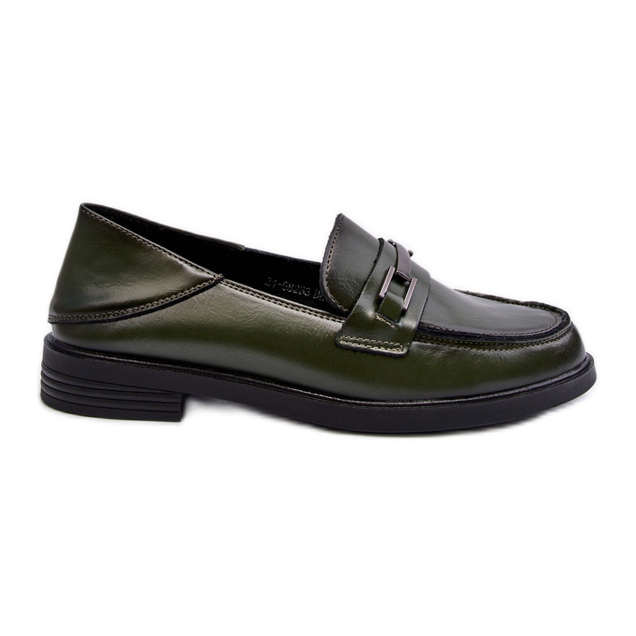 Vinceza Mocasines Mujer Piel Verde Oscuro Nurea