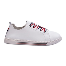 Vinceza Zapatillas Mujer Piel Blancas Litzy blanco
