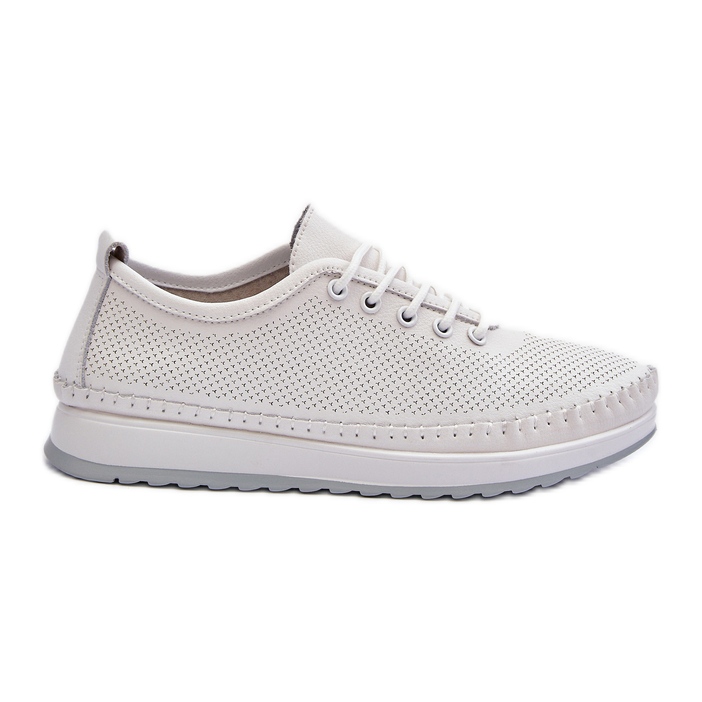Vinceza Zapatillas Deportivas Mujer Piel Zapatillas Blanco Lalnai