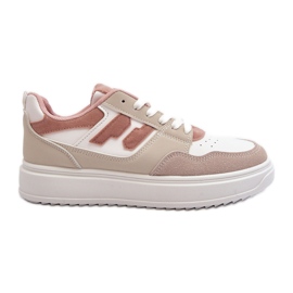 Zapatillas bajas de mujer Regines beige