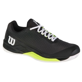 Zapatillas tenis Wilson Rush Pro 4.0 Clay M WRS332120 negro