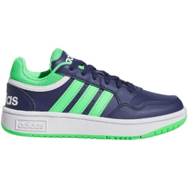 Zapatillas Adidas Hoops 3.0 Jr IG3829 verde