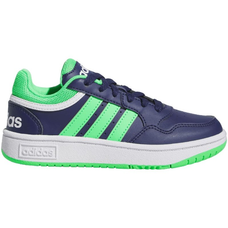 Zapatillas Adidas Hoops 3.0 Jr IG3829 verde