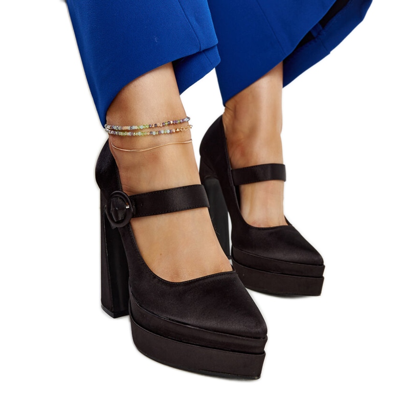 Zapatos de tacón Mikea negros