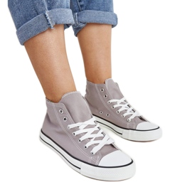 Zapatillas altas Eliska grises