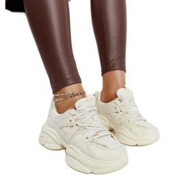 Zapatillas deportivas beige claro de Feaven
