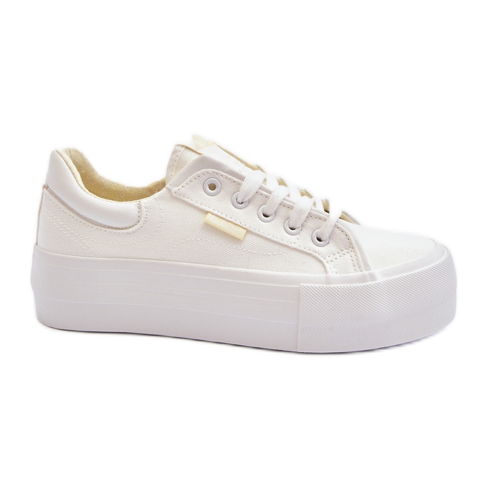 Zapatillas Mujer Plataforma Lee Cooper LCW-24-31-2179 Blanco