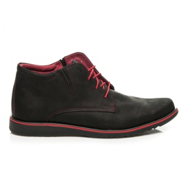 Lucca Zapatos de hombre con cordones negro
