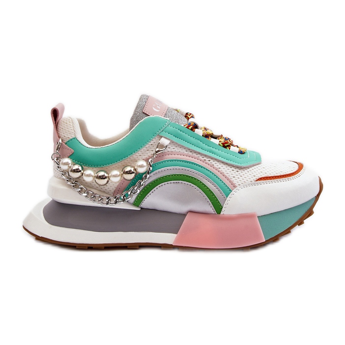 Zapatillas Mujer Con Adorno GOE NN2N4048 Multicolor blanco