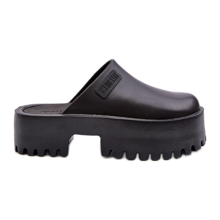 Chanclas de Mujer con Suela Maciza Big Star NN274014 Negro