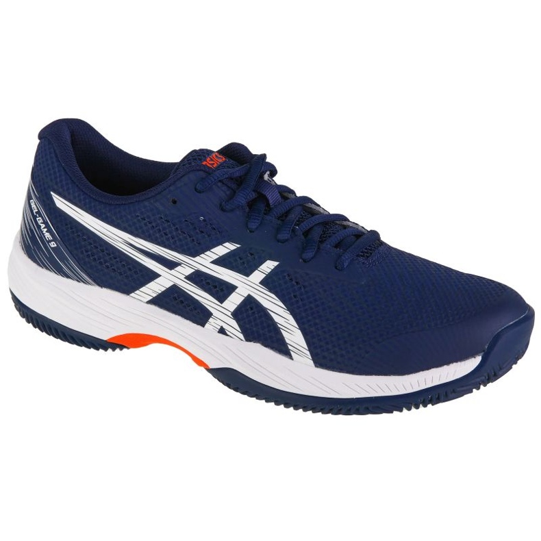 Zapatillas de tenis Asics Gel-Game 9 Clay/Oc M 1041A358-400 azul marino
