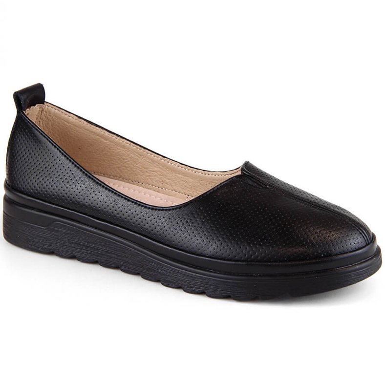Zapatos slip-on mujer piel negros Filippo DP6163 Zapatos slip-on mujer piel negros Filippo DP6163