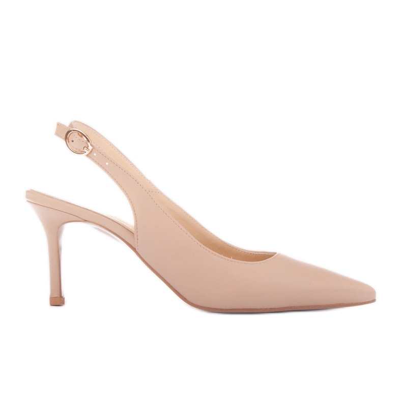 Marco Shoes tacones altos marbella beige