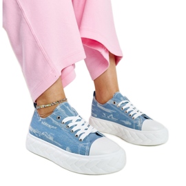 Zapatillas altas Almaz azules