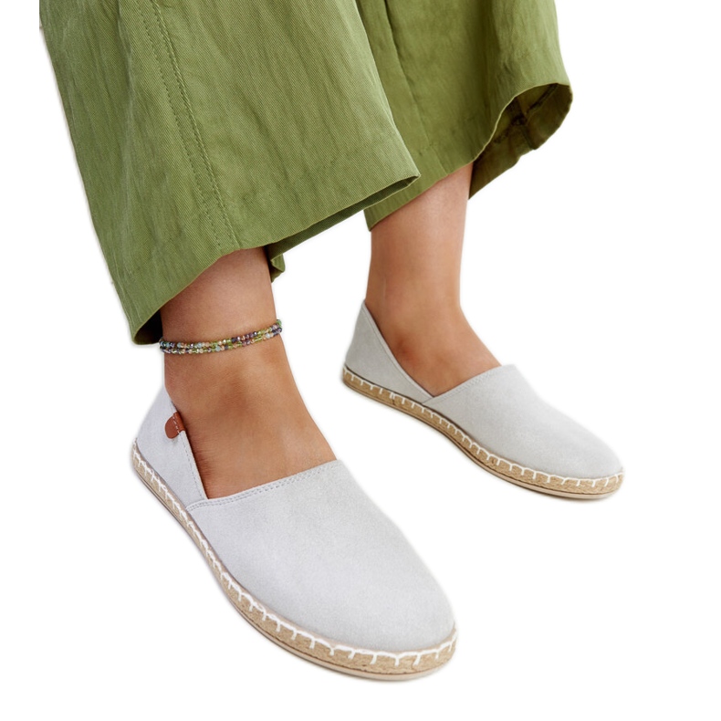 Zapatillas Gimja plateadas gris