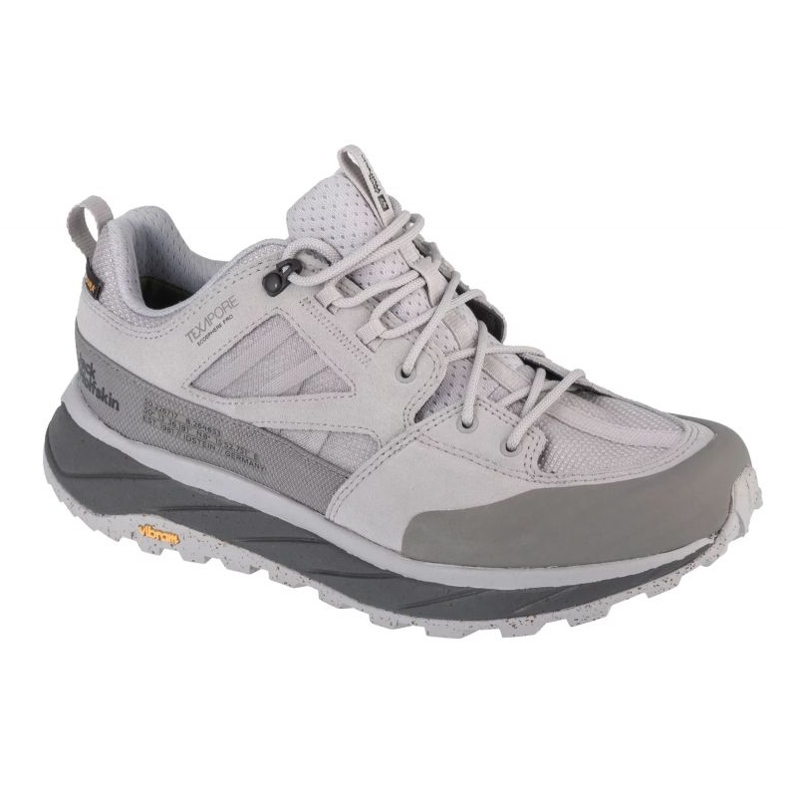 Zapatillas Jack Wolfskin Terraquest Texapore Low M 4056401-6301 gris