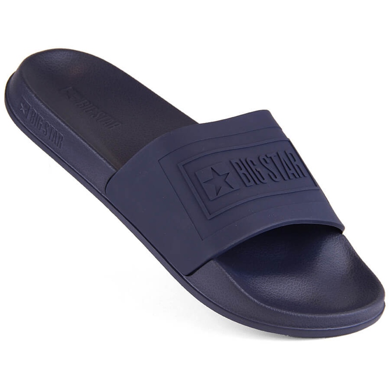 Chanclas playa piscina hombre azul marino Big Star NN174652